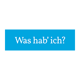 Was hab’ ich? Logo